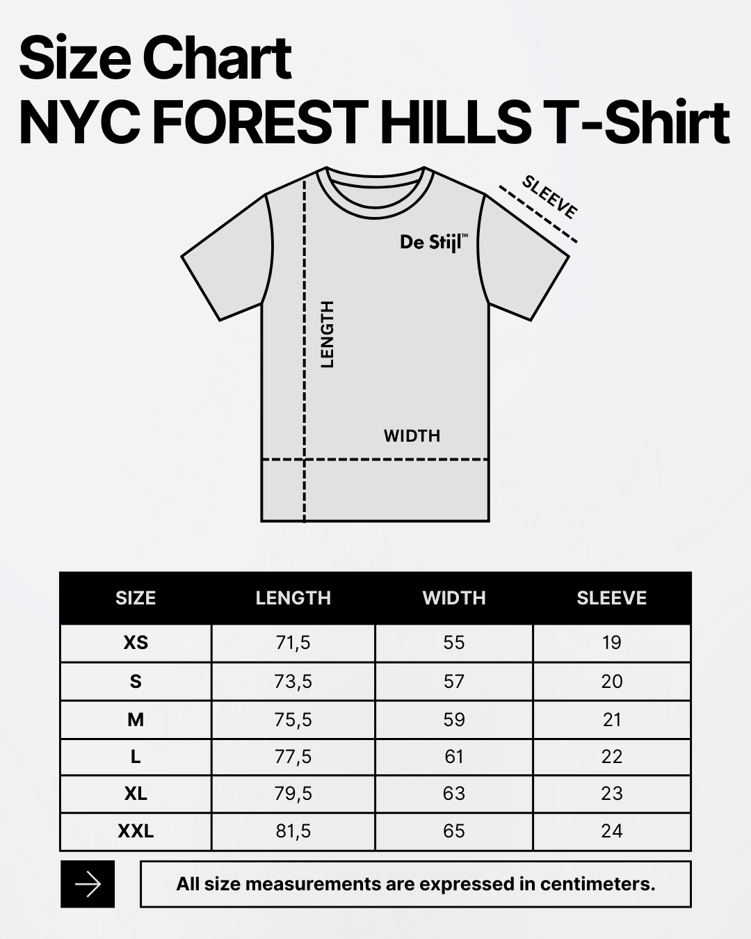 NYC FOREST HILLS •• T-Shirt Off-White