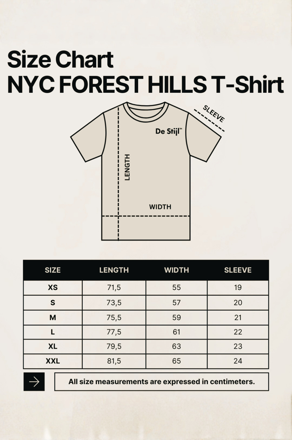 NYC FOREST HILLS •• T-Shirt Black